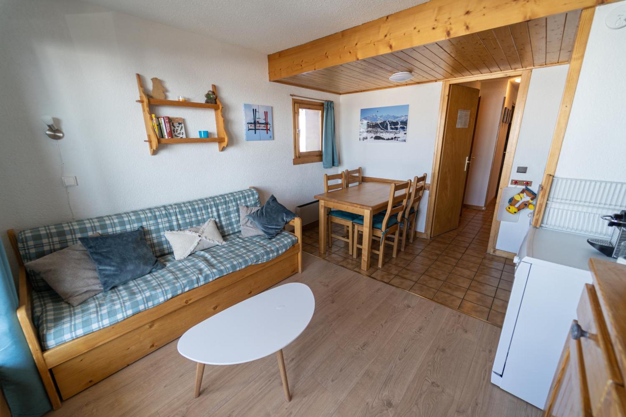 Les Saisies Appart 1 Chambre Au Pied Des Pistes Екстер'єр фото